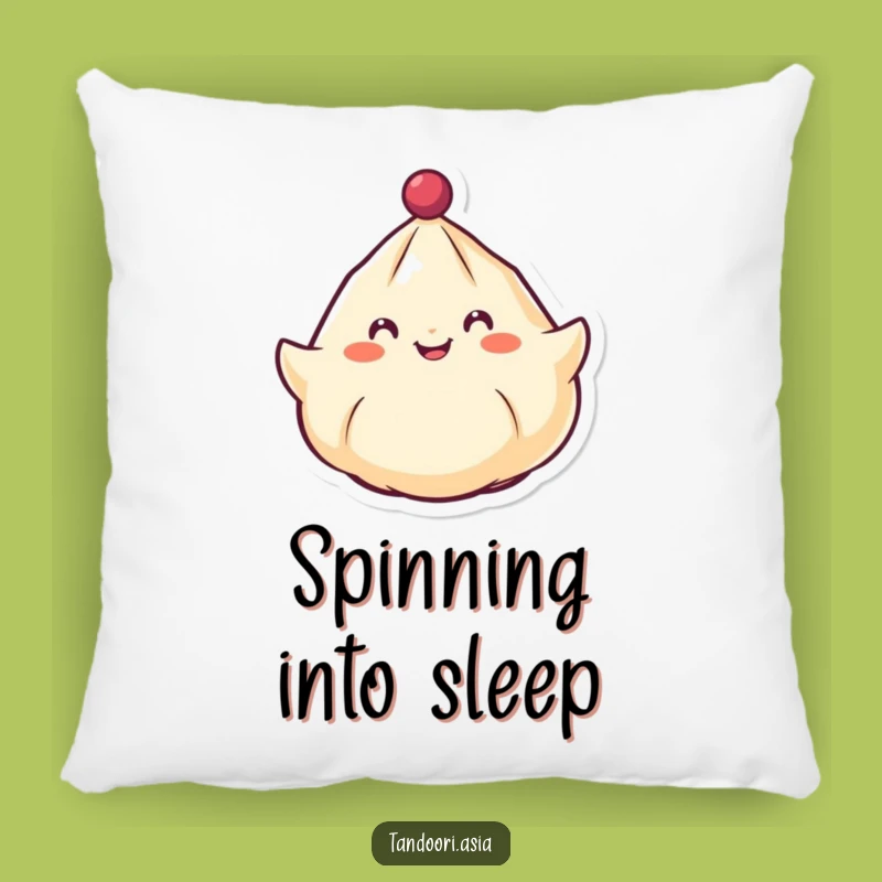 Funny Spinning Dumpling Pillow: Cozy Comfort with a Cheerful Spinning Dumpling