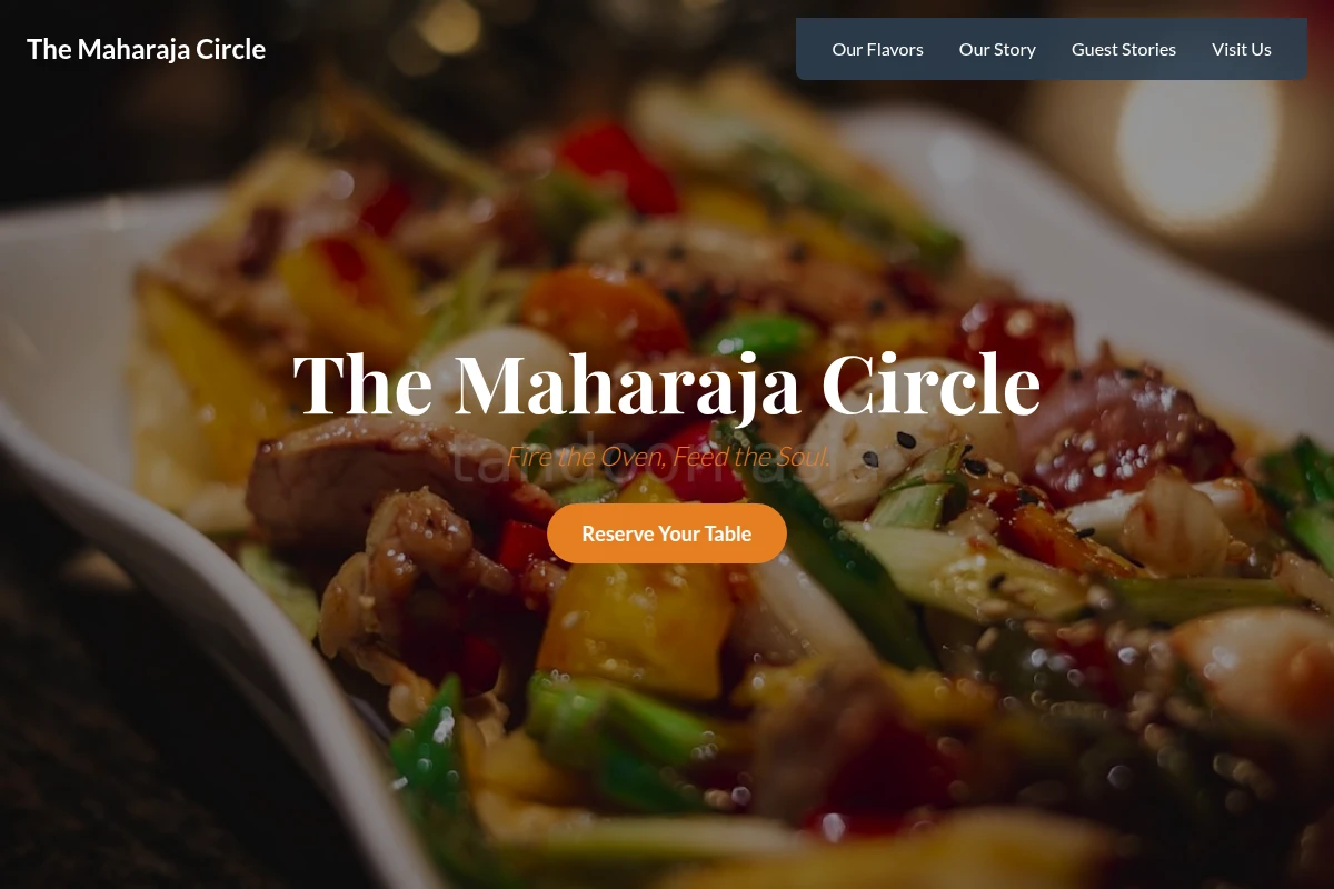 Savory Asian Fusion Food