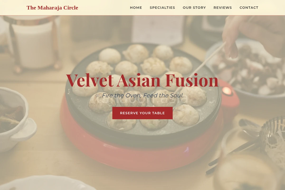 Velvet Asian Fusion Food