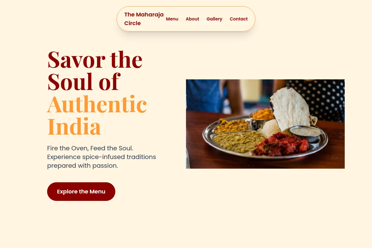 Tandoor Indian Food