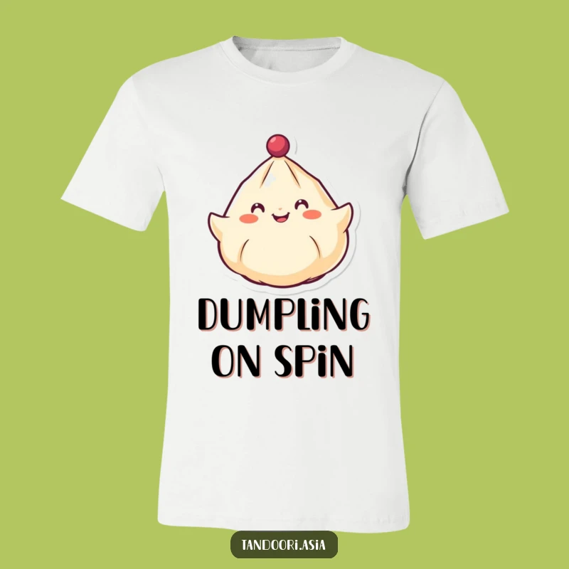 Funny Spinning Dumpling T-Shirt: Wear the Joy of a Cheerful Spinning Dumpling